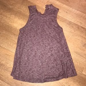 Sweater tank top